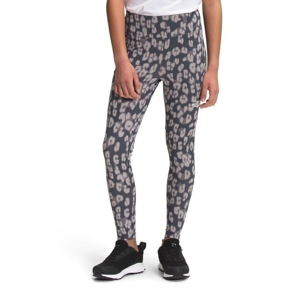 NWT. THE NORTH FACE Girls’ Printed On Mountain Tights - Picture 1 of 6